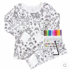 Caden Lane colorable pajamas.
